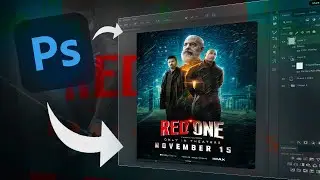 REDONE alternative poster design using PHOTOSHOP!