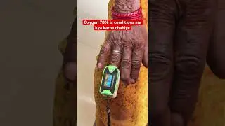 Oxygen 78% #tending #heartbeatsound #experiment #patient #viral