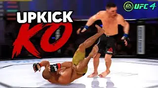 UFC 4! - Is it possible to get a UPKICK KO?! - I tried on James Vick... alot