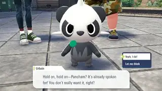 Choosing Pancham as your Starter Pokemon - Pokemon Legends Z-A (Switch 2)