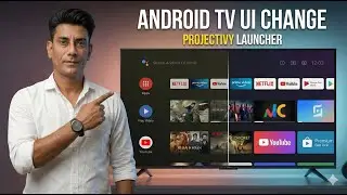 How to Change Android TV Home Screen  Projectivy Launcher Setup