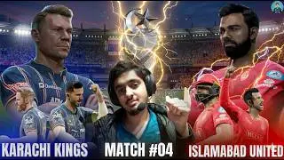 #04 💙Karachi Kings vs ❤️Islamabad United -🏆PSL 2025 - Cricket 26 AfsarAKGamer #t20i #t20 #cricket26