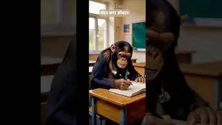 बंदर बना डॉक्टर #shorts#hindikahanian#viral#story#bandar#lion#doctor#funny#moralstories