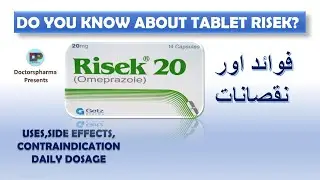 Cap Risek uses,contraindications,Daily Dosage And Side effects in Urdu(official)