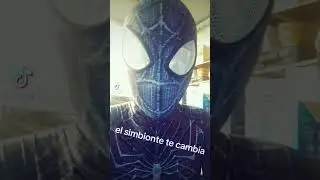 Spiderman negro #spiderman #hombreara&ntilde;a  #maloshabitos #marvel #venom2