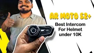 Best Intercom For Helmet Under 10,000 | AR Moto S2+ | Helmet intercom | Bluetooth Intercom | BMW 310