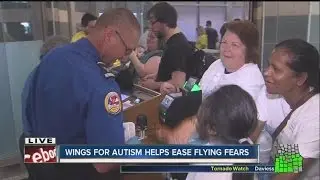 Wings Over Autism eases flying fears