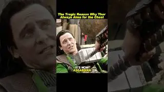 Почему Тор никогда не целится в голову #железныйчеловек #mcu