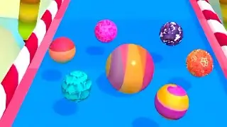 Candy Ball Run - Rolling Games New Game And New Updates 2025 This Is The Good game