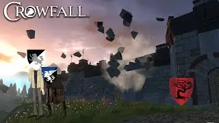 Crowfall Beta 5.125 | Corvus Citadel Siege Defense vs WHoA