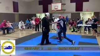 SKR Kentucky Open 2023 black belt men's fighting division Gene Peck vs Shaun Vickery