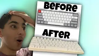 UnBoxing My New KeyCaps For My Sk61 *PBT*