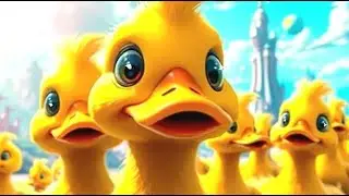 🐤🐥 Funny Duck Song for Kids | Quack Quack Parade 🦆| Toddler Dance Song | Nursery Rhyme Animation
