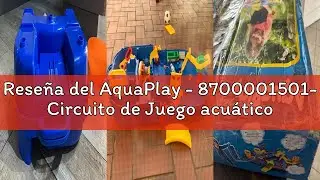 Rese&ntilde;a del AquaPlay - 8700001501- Circuito de Juego acu&aacute;tico Start Set 21 Piezas - con Barco portaco