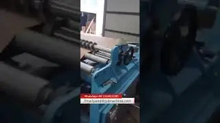 Double Shaft Paper Slitting Rewinding Machine #paperslittingmachine