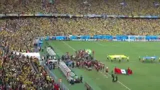 Brasil vs Mexico - National Anthems FIFA World Cup Brasil 2014