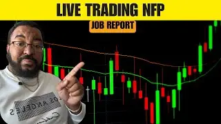 NFP LIVE: Market Reaction, USD Volatility & Trade Setups (Jobs Report)