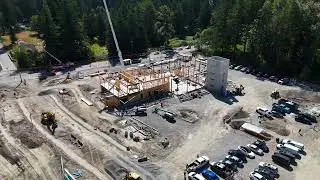 Brookswood-Fernridge Firehall Construction (July 2025)