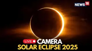 Surya Grahan 21st September 2025 LIVE Footage | Solar Eclipse 2025 Captured on Camera | Astrology