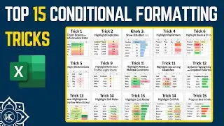 🎯 Top 15 Conditional Formatting Tricks That&rsquo;ll Upgrade Your Excel Skills Instantly!