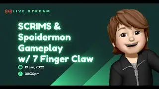 GYROGOD Live Stream - 7 Finger Claw Gameplay In Scrims and Classics