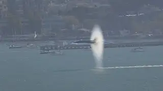 Blue Angels Sneak Pass San Francisco Fleet Week 2024