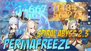 Spiral Abyss 2.3 Floor 12 Ayaka Permafreeze Comp and Ningguang | Genshin Impact