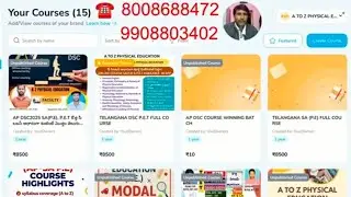The best physical education online CLASSES (APP) in AP &TG #online 
