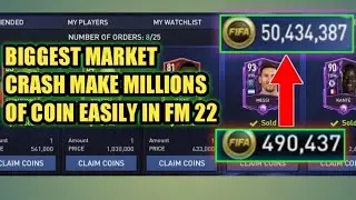 HOW TO MAKE MONEY IN FIFA MOBILE 22 WITH BUY/SELL EASIEST WAY TO MAKE MILLIONS IN FIFA MOBILE 22 🤑