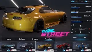 CarX Street Gameplay S80 Premium Car Purchased #carxstreet #carxstreetandroid 2K 1440p60