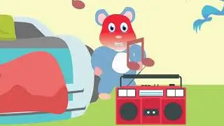 Mouse Family Cartoon | Miclue takes sleep because of Elepouse noise