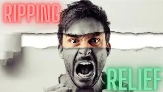 Paper ripping asmr for stress relief