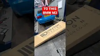 Fitting A Maxton Design Splitter To This BMW E92 M3😍 #shorts #bmwm3 #e92m3