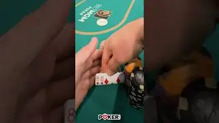 What happens when you try to get lucky with bad cards 😬 #poker