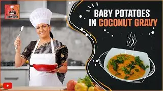 BABY POTATOES IN COCONUT GRAVY