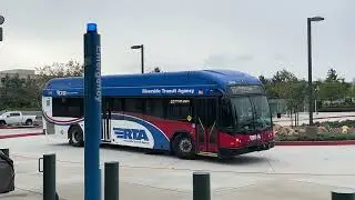 RTA Bus Route 20 at the Moreno Valley/March Field Station (1/2/2026)