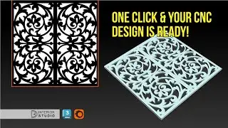 Image se CNC Ready File Banane ka Easy Tarika @3dinteriorstudio 