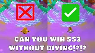 Is it POSSIBLE to win in SS3 of Fall Guys WITHOUT DIVING?!?