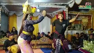 Mulan Asik Ngibingin Luh Widia Putri || Joged Wahyu Ulangun