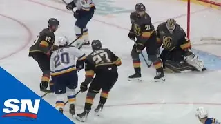Brandon Saad Scores His First Goal As Member Of Blues