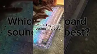 Keyboard ASMR compilation p1. #keyboard #asmr  @kiiboom.official , @cosyhazelnut, @ricecloud