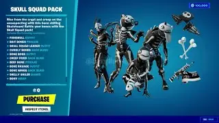 Демонстрация набора Skull Squad... Новый набор обновления 14.40