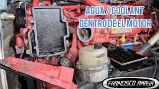 AGUA EN EL ACEITE PARA ESTE MOTOR CUMMINS ISX15 FALLA INTERNA DE EL MOTOR REPARACION AL MOTOR