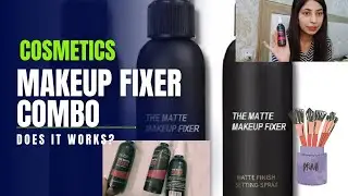 Makeup fixer combo unboxing and review ⭐ 💄💋