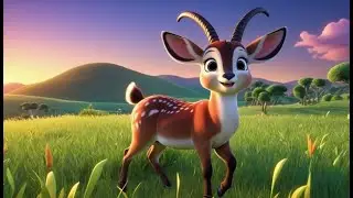 Blesbok Stripes Go Dash Dash Dash | Rymowanka o zwierzętach | Piosenki dla dzieci | Muzyka dla ni...