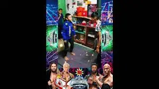 Roman Reigns & The Rock vs Cody Rhodes & Seth Rollins Wrestlemania 41 match | Wrestling Fan Made.