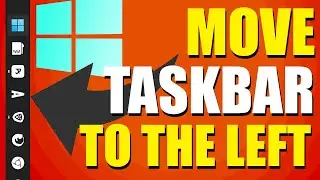 Как переместить панель задач Windows 11 на левую сторону экрана (быстро и просто)