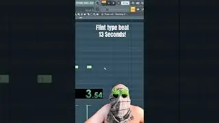 Flint Type Beat 13 SECONDS 😤 #flinttypebeat #flstudio21 #flstudio24 #speedrun #speedrunning #beats