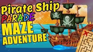 Pirate Maze Adventure Educational Video for Kids