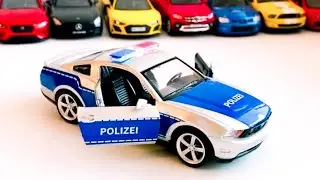 Unboxing & Review Of Police Toy Car - Police Car Ford Mustang
